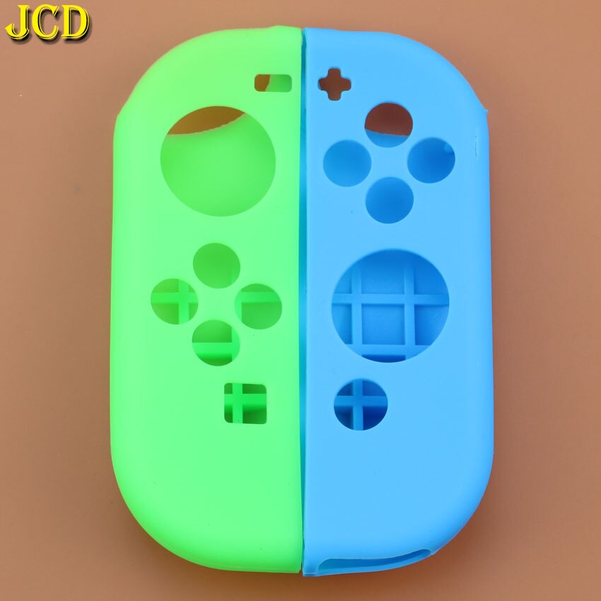 JCD della Gomma di Silicone Copertura Della Cassa Della Pelle Per Nintend Interruttore Gioia Con Controller Per NS Interruttore NX JoyCon Grip