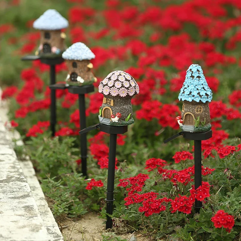 Lampe de pelouse d'animal de hibou à énergie solaire lumière LED solaire lampe de décoration de jardin extérieure lumières solaires imperméables