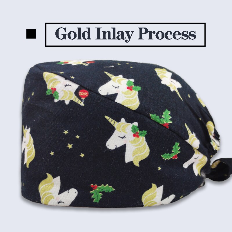 Sombrero de enfermera para médico y cirugía, gorros quirúrgicos para laboratorio, tienda de mascotas, médico, enfermería, para quirófano, para mujer, novedad: Z-023