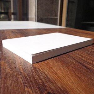 20 sztuk papier typu kraft karty szkic rysunek wiadomość karty prezent papeterii papier pakowy klasyczny pocztówki, DIY graffiti malowane: biały