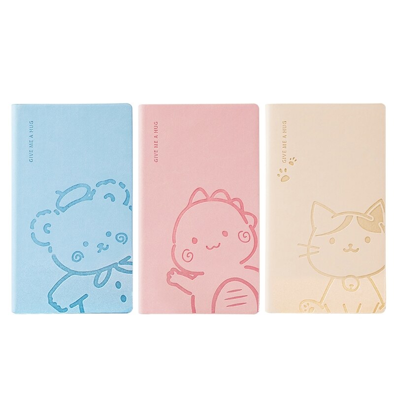 Mini A6 Cartoon Dagboek Notepad A6 Notebook Cartoon Dier Notebook School Kantoorbenodigdheden Supplies
