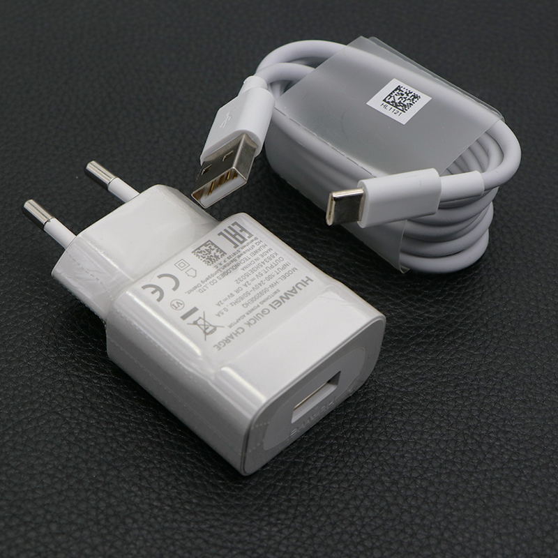 Huawei carregador rápido 18w qc 2.0 adaptador de carga rápida usb c kabel voor p20 p30pro p40pro p10 p9 lite p8 honra 9 8 nova 2 3i 4 v10