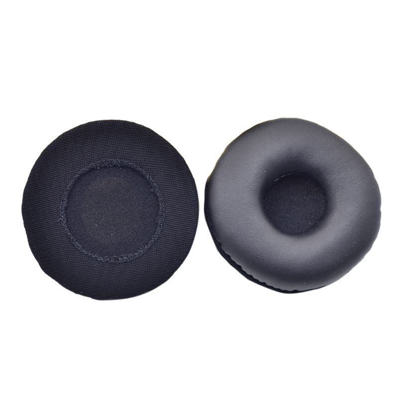 1Pair Replacement Soft Memory Foam Earpads Leather Ear Cushion Cover Pads for Logitech H390/H600/H609 Wireless Headphone
