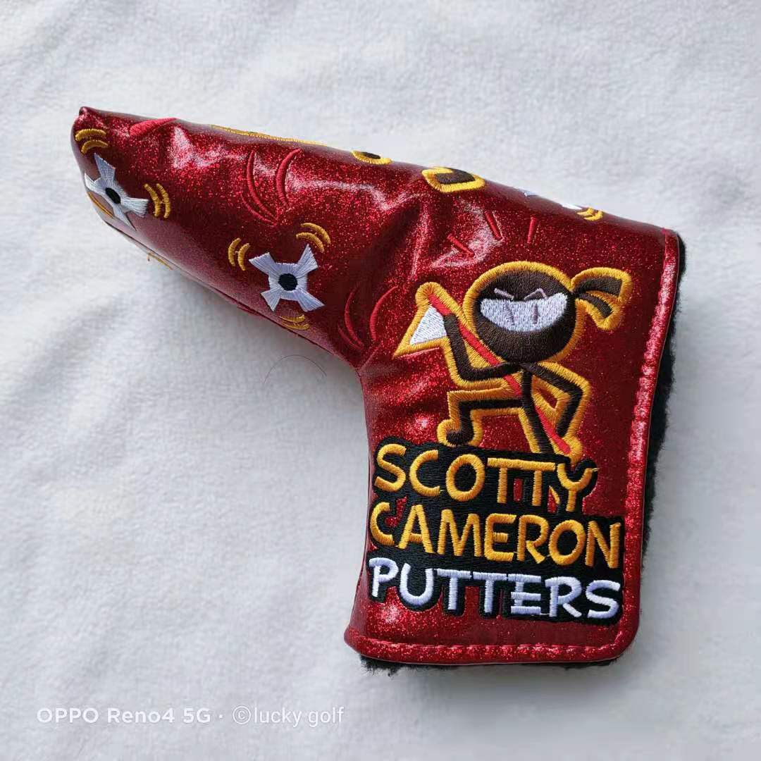 Putter Cover Chrismas Man: Rood