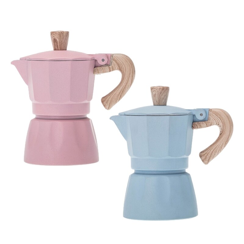 Portable 150ml / 300ml Coffee Maker Grinding Electric Furnace Espresso Moka Percolator Pot Coffee Making Machine Heating