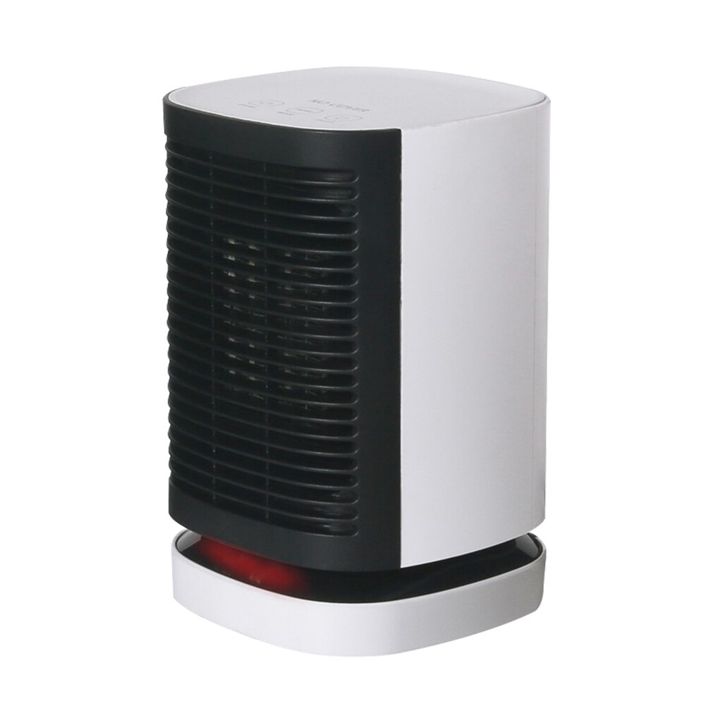 3 Speed Portable Mini Fan Heater Automatic Swing Warm Air Blower for Office Air Heater Powerful Fast Heater Fan Stove: White