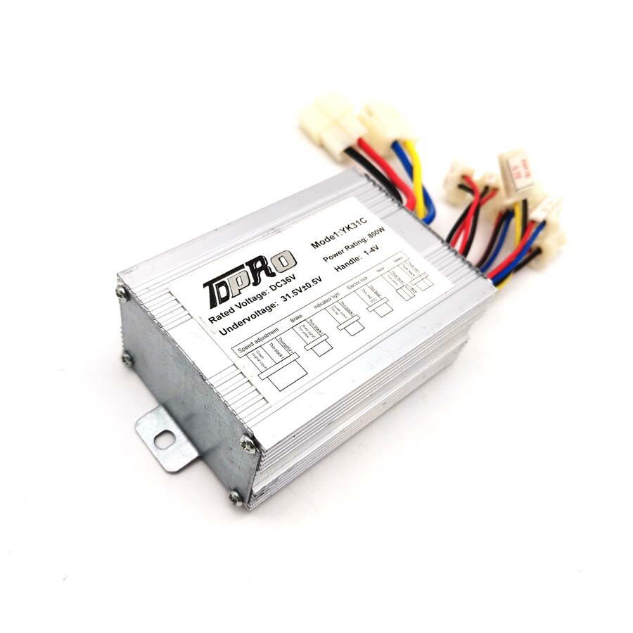 36V 800W Motor Speed Controller Voor Elektrische Fiets E-Bike Scooter Borstelloze