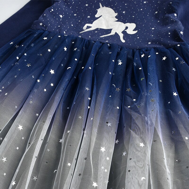 Vikita vestido infantil kinderen kerst prinsessenjurk meisjes galajurken kinderen verjaardagsfeestje jaar eenhoornjurken