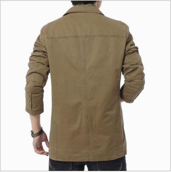 Denim Männer Blazer masculino Jacke Slim Fit Casual Herbst Winter Blazer Mannklage Größe XXL XXXL