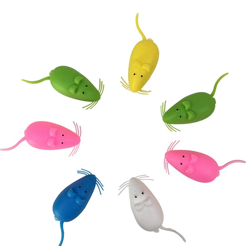 5Pcs Mini Plastic Baby Milk Teeth Holder Mouse Shape Organizer Box Save Tooth Storage