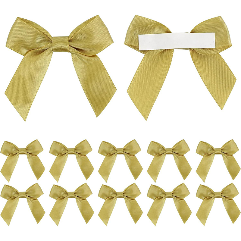 10/30/50 Uds. Lazo hecho a mano con parte trasera adhesiva para caja de de Navidad decoración floral accesorios de ropa DIY hechos a mano: Multicolor / 3 XL