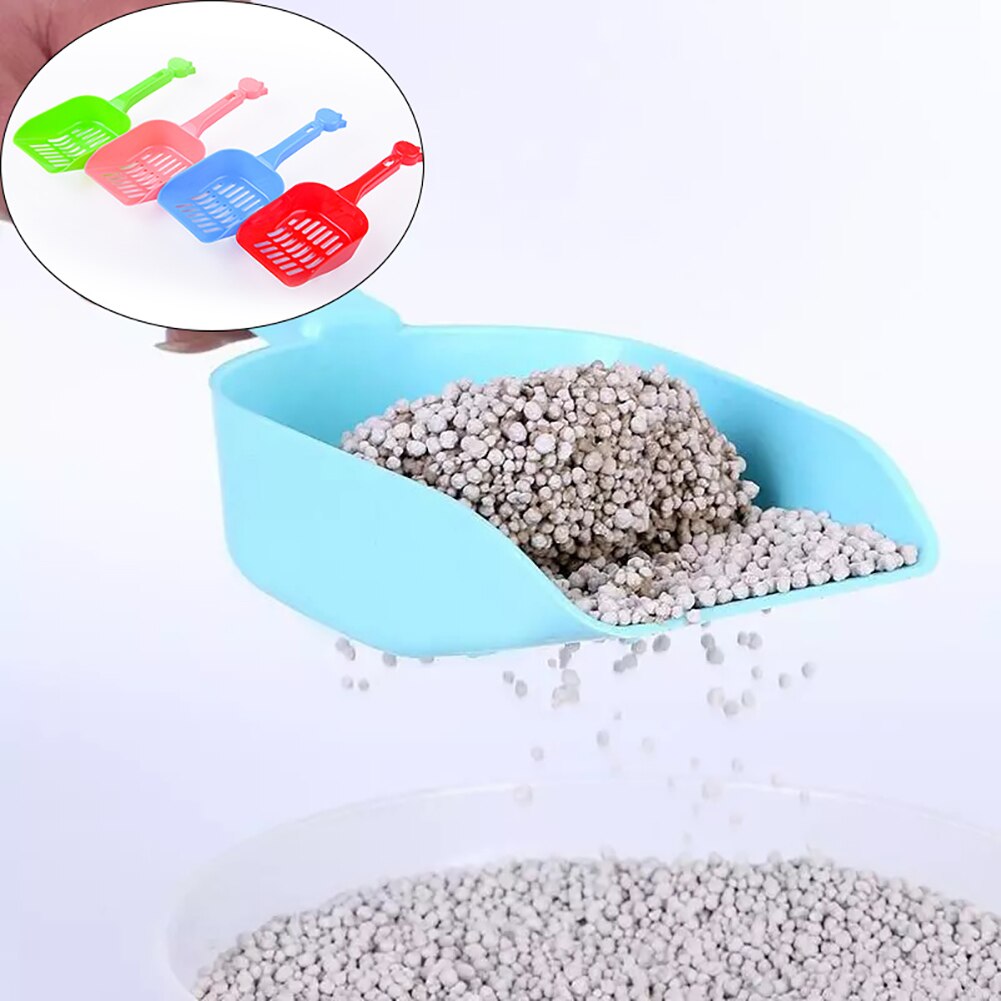 Pet Cleaning Supplies, Plastic Cat Litter Shovel, A Good Helper for Small and Medium-sized Cats and Dogs To Clean Cat Toilet