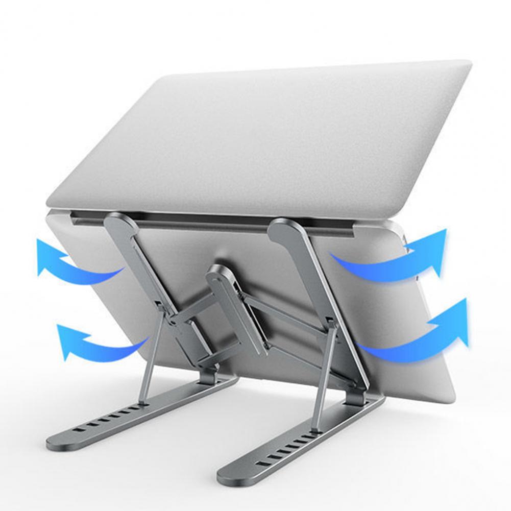 Portable Laptop Stand Foldable Support Base Notebook Stand For Computer Laptop Holder Cooling Bracket Riser for Home Office
