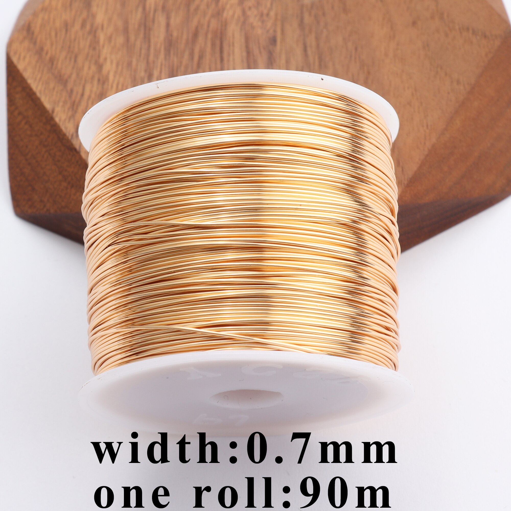 GUFEATHER M754,jewelry accessories,copper wire,18k gold plated,0.3 microns,diy bracelet necklace,jewelry making,one roll/lot