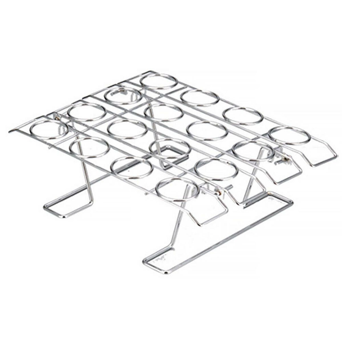 16 Holes Stainless Steel Ice Cream Cone Display Rack Stand Diy Ice Cream Cone Holders Baking Cupcake Cooling Tray Rack Holder