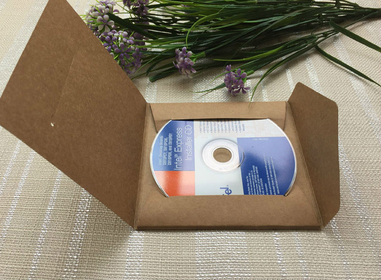 20 Stuks Cd Dvd Media Verpakking Zakken Papieren Mouwen Enveloppen Case Cover Karton Karton