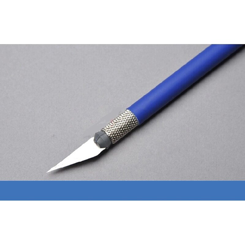 Dafa pennkniv (kniv  + 15 blad) skärkniv för gör-det-själv handgjorda läder/serier