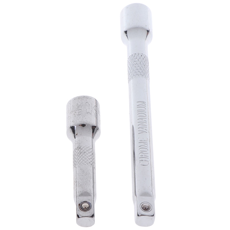50/100mm Long Extension Bar 1/4 Drive Ratchet Socket Extender Socket Tool