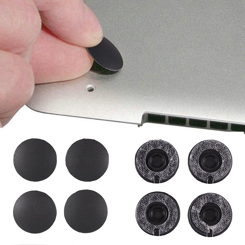 4 Pcs Bottom Case Rubber Feet Foot Pad for Apple Laptop MacBook Pro A1278 A1286 A1297 13 inch 15 inch 17 inch