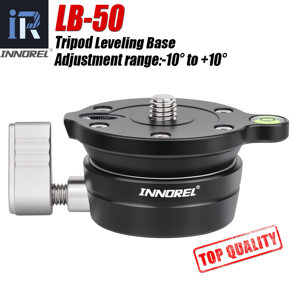 Trípode monopié de nivel Base de nivelación Horizontal INNOREL LB50 para fotografía aérea, , para cámara DSLR