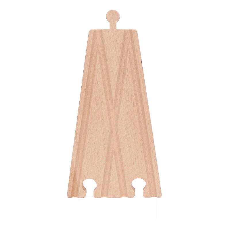 Houten Treinrails Set Trein Accessoires Switching Crossing Track Stukken Railway Blokken Speelgoed jongen: 8