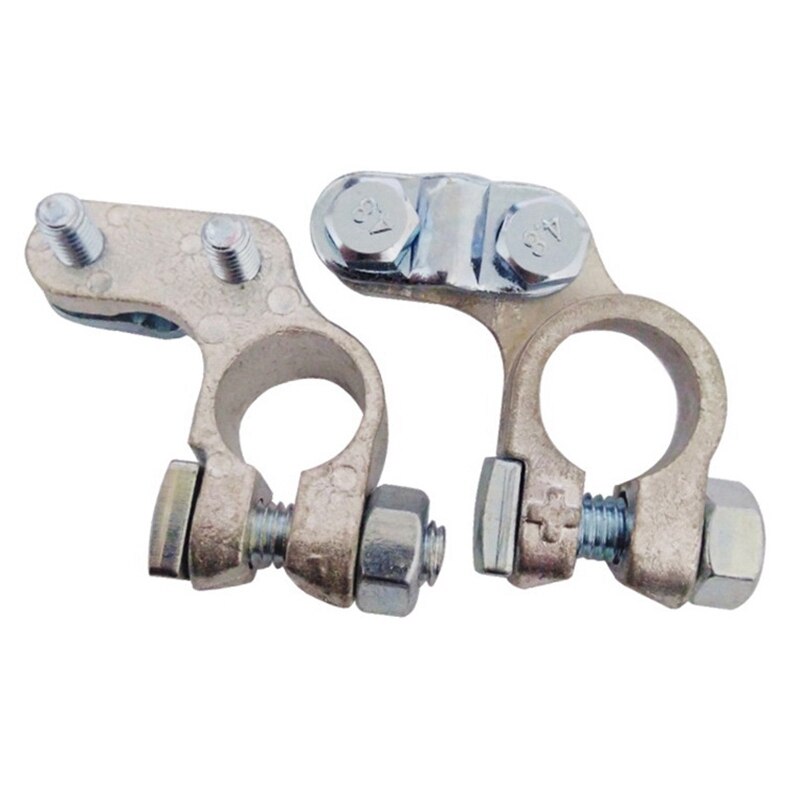 Battery Terminal Connectors Positive Negative Battery Terminal Set for Car Marine Ship Boat Camper Truck Auto Vehicle