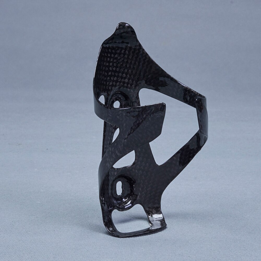 Pełna węgiel fiber rowerowa skrzynka na butelki butelka wody uchwyt na czajniczek wioślarz jazda na rowerze drink stojak 3K błyszczący matowy