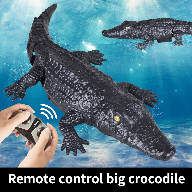 2.4Ghz Draadloze Rc Krokodil 360 Draaien Afstandsbediening Krokodil Met Rechargeaale Aattery Air Smart Rc Speelgoed