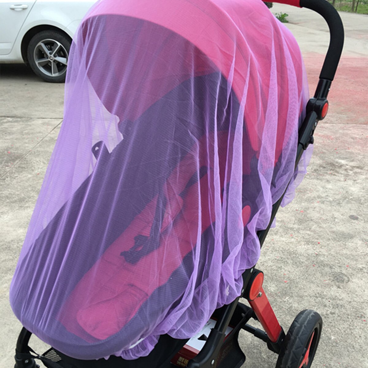 Baby Klamboe Mesh Insect Bug Cover Voor Kinderwagens Carriers Autostoeltjes Wiegen Zuigelingen Bescherming Wandelwagen Accessoires