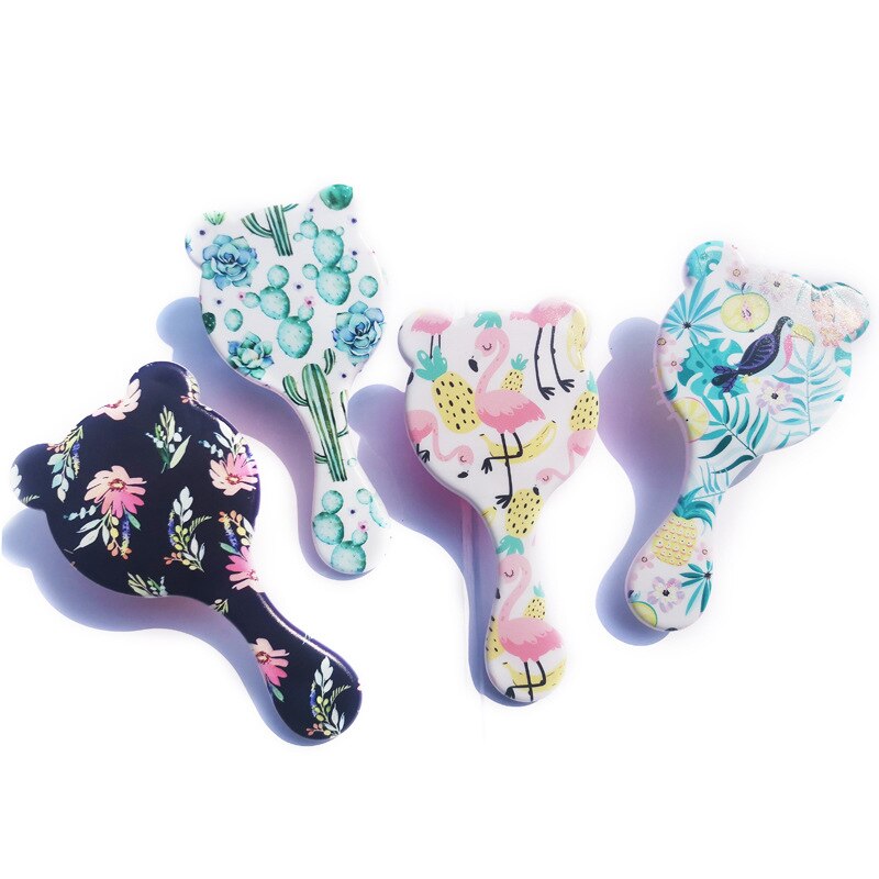 Meisjes Leuke Cartoon Anti-Statische Borstel Ontwarren Douche Massage Kammen Haar Styling Tool Haarborstel Hoofd Bloedcirculatie