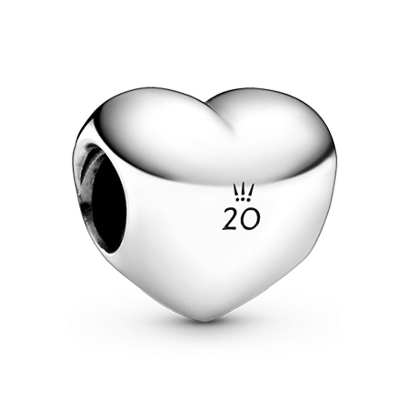 2020 nowy S925 edycja limitowana dwadzieścia rodzajów żaba Charms, proste 20th rocznica gwiazda serce łańcuch bezpieczeństwa oryginalny 1:1 biżuteria: 7
