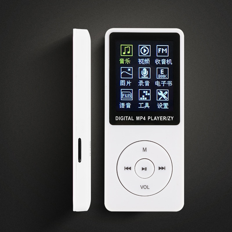 70 Hours Playback MP3 MP4 Lossless Sound Music Player FM Recorder TF Card Portable H-best