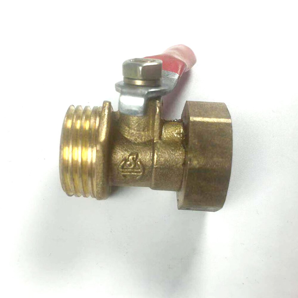 1/2" BSP Female x 1/2" BSP Male Thread 1/4" BSP Female x 1/4" BSP Male Thread Two Way Brass Ball Valve For Oil Water Air GMN