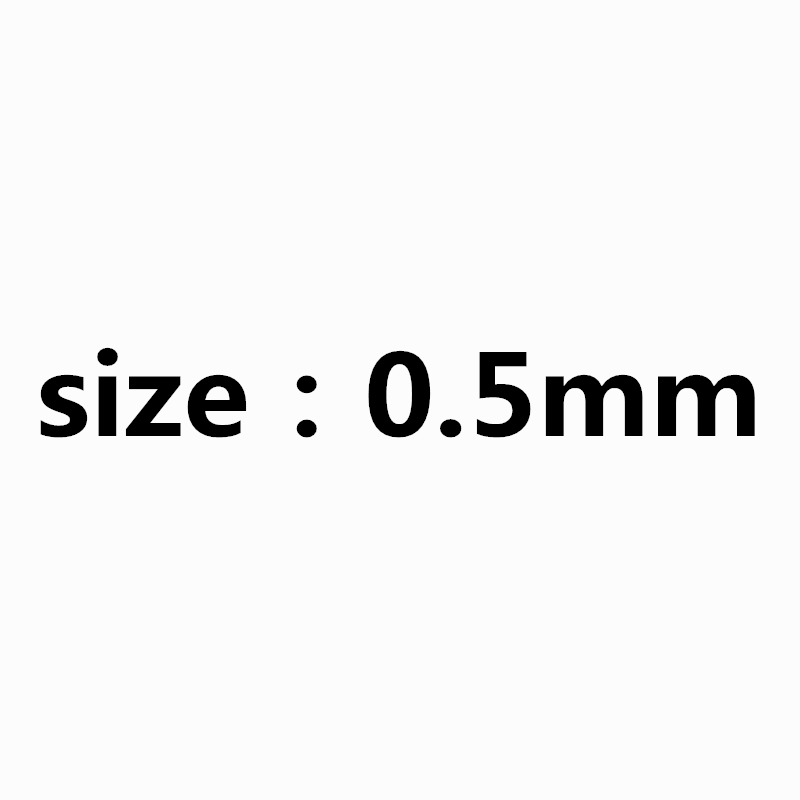 0.5-2.0mm lilla vokset snor vokset tråd snor snor strop halskæde reb perler til smykker fremstilling gør-det-selv armbånd tilbehør: 0.5mm