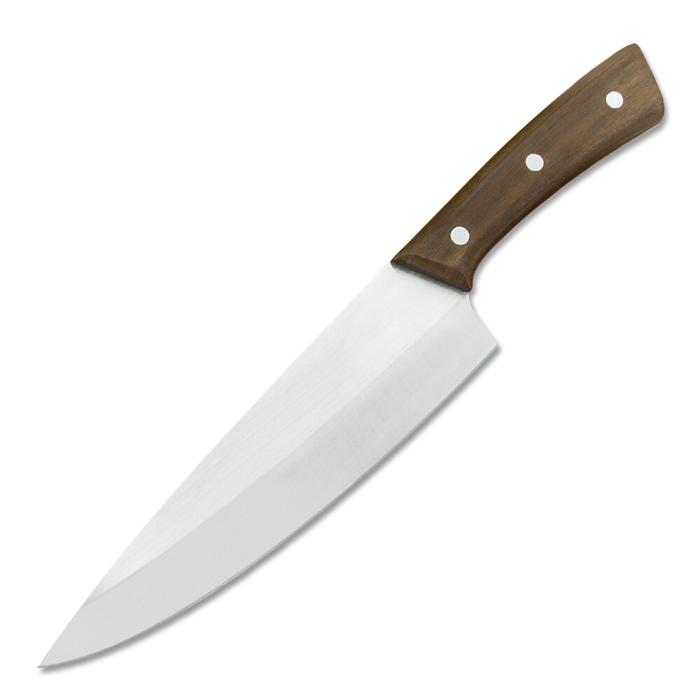 Xyj 3 stk rustfrit stål kinesisk slagterkniv sæt serbisk kok udbeningskniv værktøj kløver filetering bred kniv håndlavet smedet: D