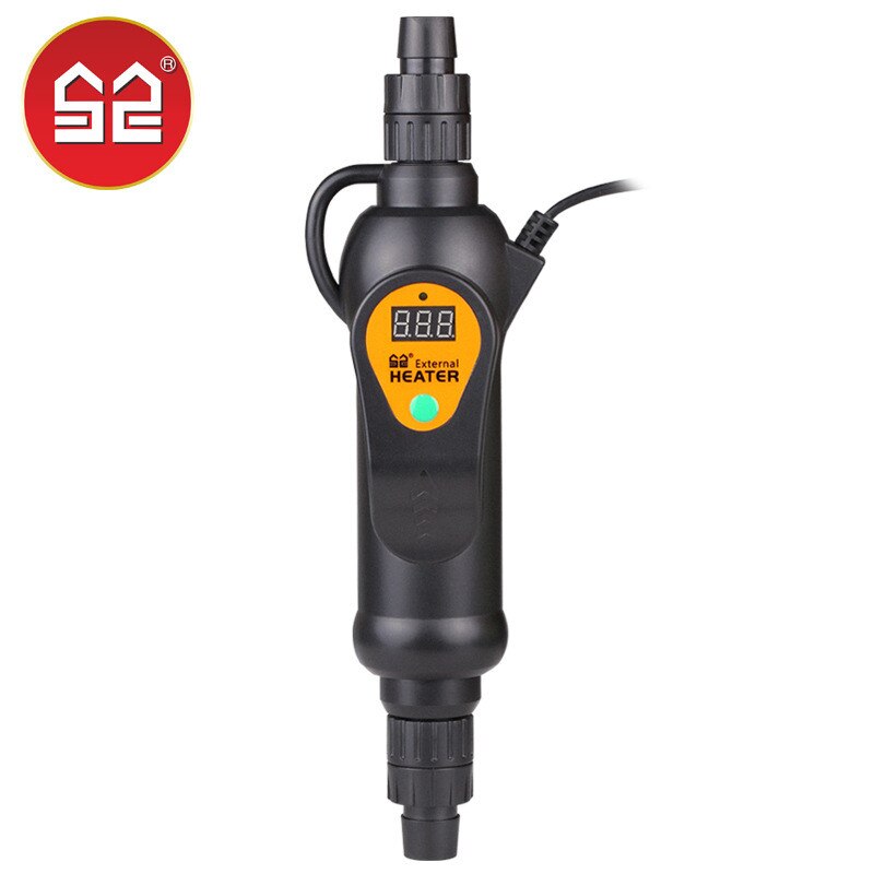 Sunsun 220-240V/50Hz 300W/500W Aquarium External Heater Fish Tank Adjustable 20-35℃ Temperature Control Sensitive Display