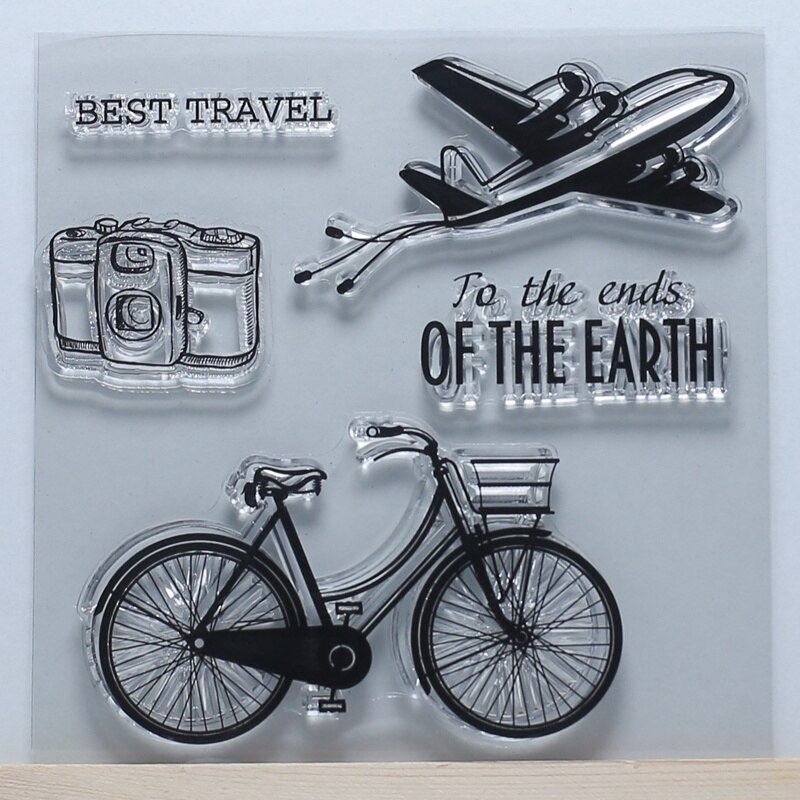 Winter wishes Moment Happiness Rest travel Beautiful Rubber Silicone Seal transparent clear rubble stamps for DIY Scrapbooking