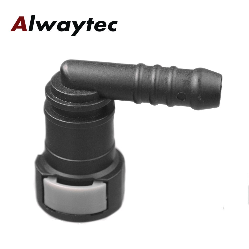 Automotive plastic fuel quick coupling hose connectors 7.89mm fit for rubber hose: B6 7.89mm-ID7.5