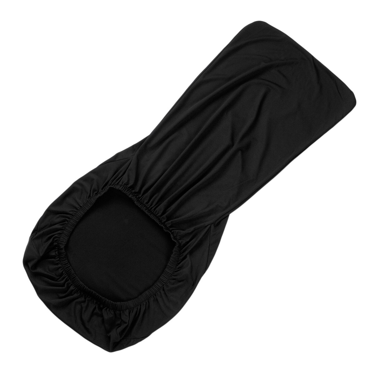 18 kolorów krzesło do jadalni narzuty Super miękka tkanina elastyczny pokrowiec na krzesło na krzesła ze spandeksu pokrowce do jadalni/kuchni Stretch Cover: Black