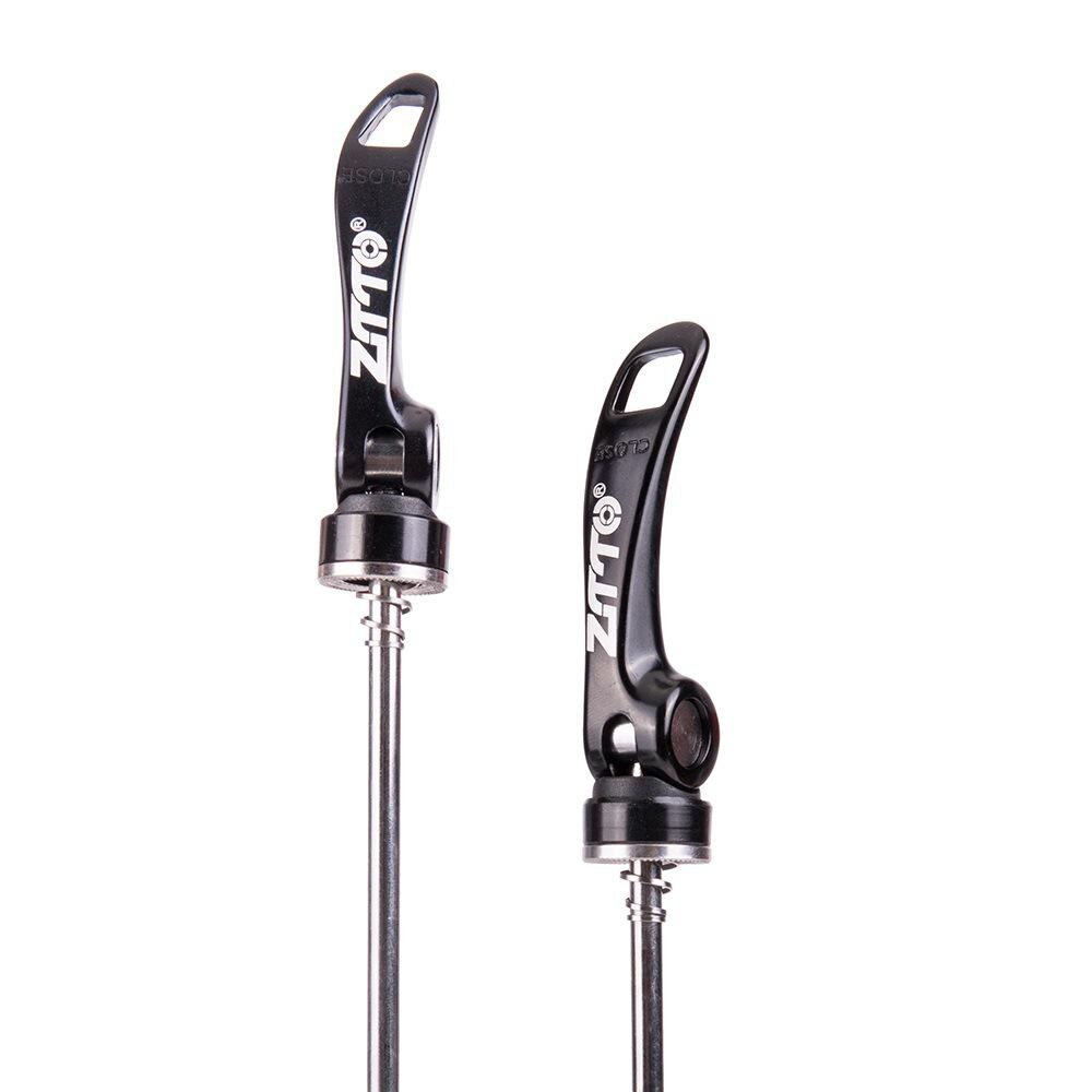 ZTTO Mountain Bike Free Hub Quick Release Lever Bicycle Aluminium Handle Steel Core Rod Riding Accessories Tools: black