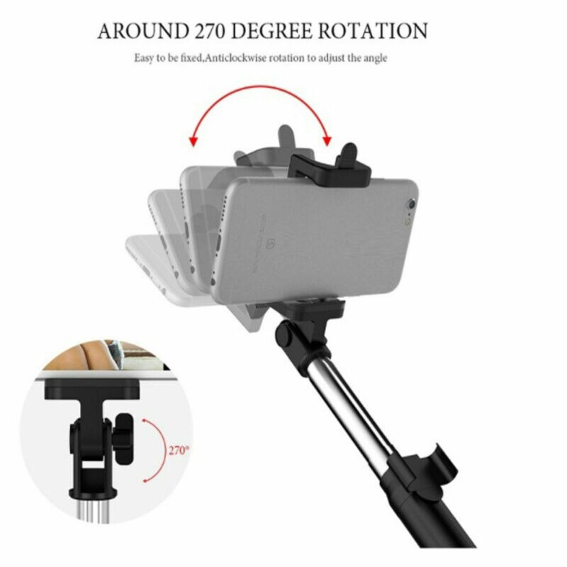 Pymh Bluetooth Selfie Stick Remote Uitschuifbare Handheld Selfie Self Telefoon Stok Monopod Bluetooth Sluiter Statief