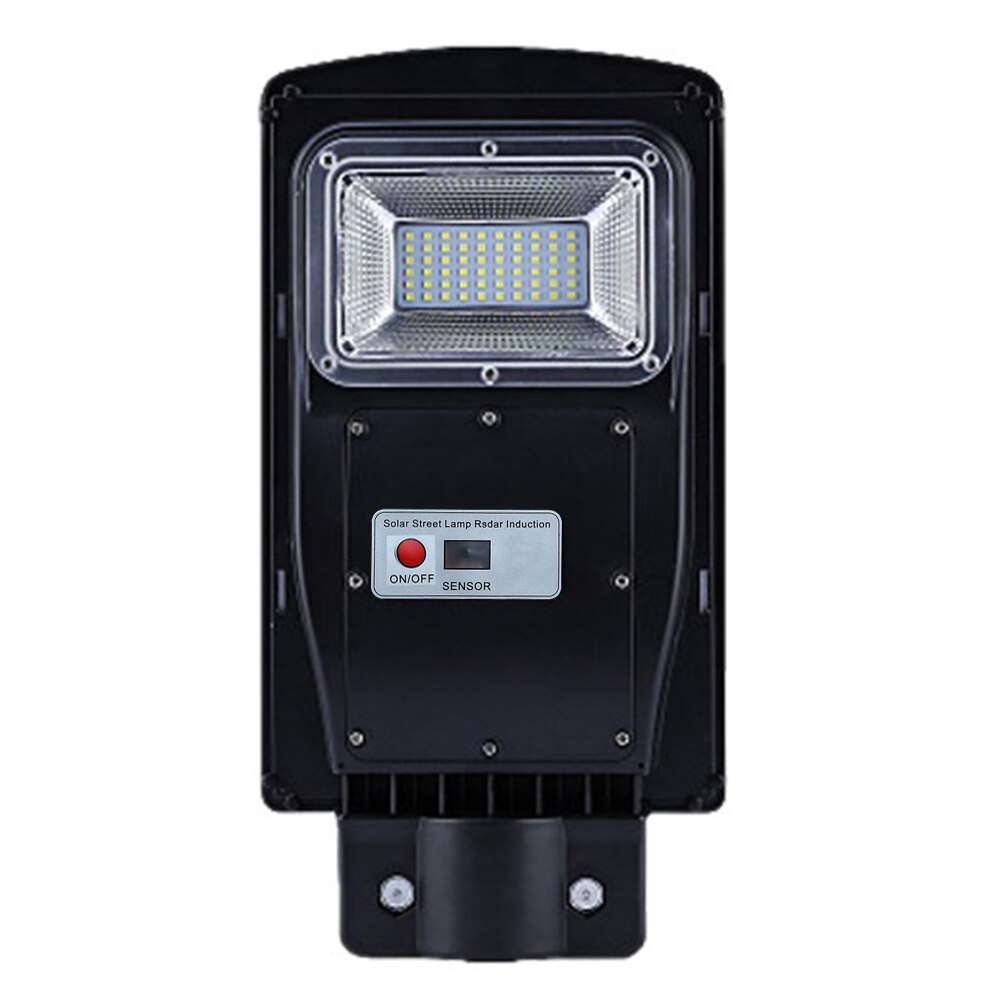 30w zonne-straatverlichting tuin led zonne-lamp muurbevestiging beveiligingslamp voor buiten gazon pad weg met afstandsbediening: Default Title