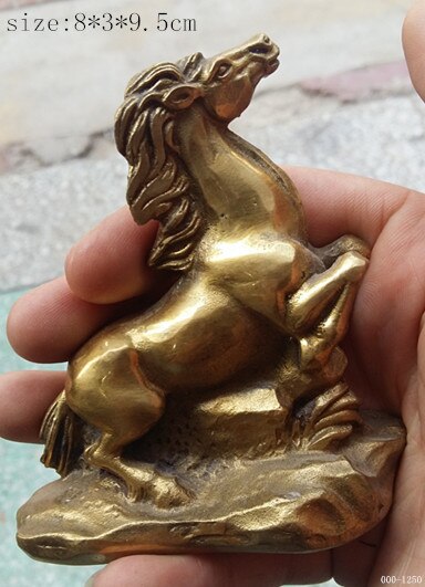 China messing paard zodiac mascotte woondecoratie zeer goede