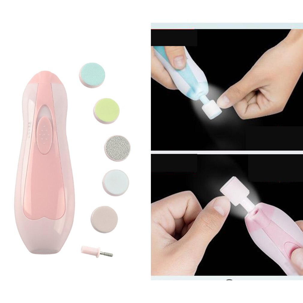 Elektrische babynagelpolijstmachine, veilig voor kleine kinderen, verschillende standen, krasbestendig, veilige nagelknipper voor kinderen