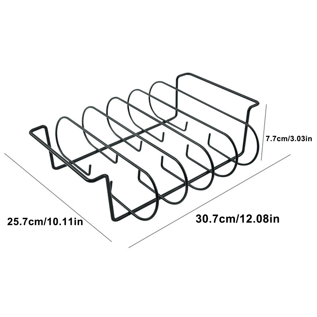 Non-stick Rib Plank Stand Barbecue Rib En Gebraden... – Vicedeal