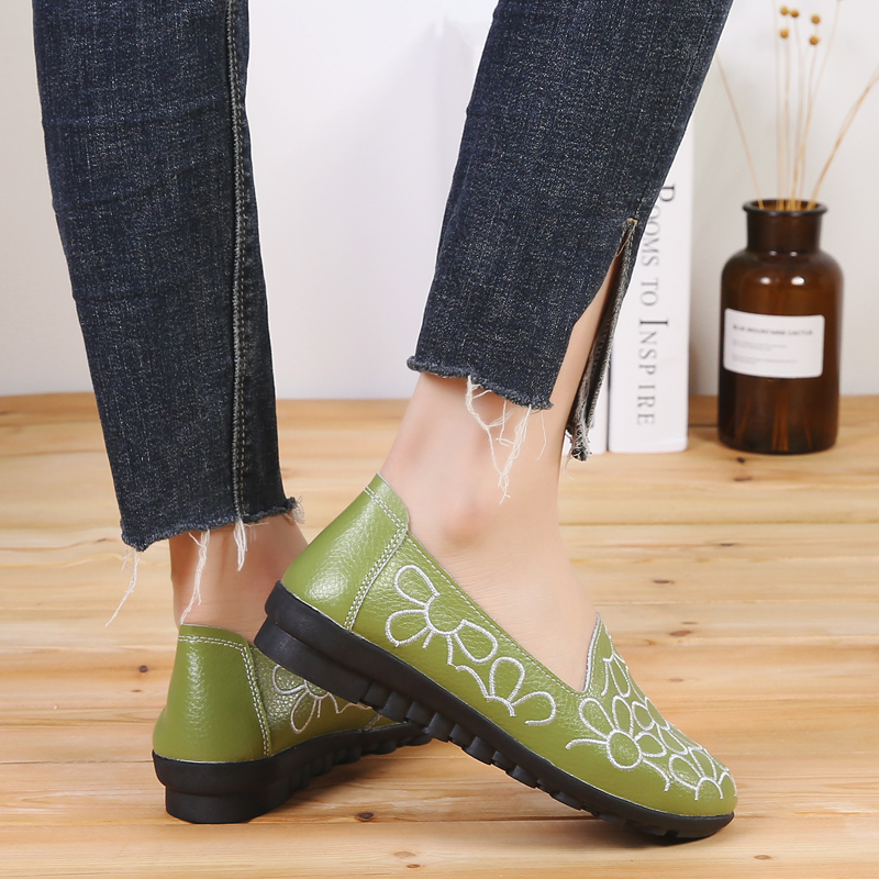 mujeres zapatillas vulcanizadas zapatillas mujer verano deslizamiento en zapatos planos mujeres mocasines caminar plana