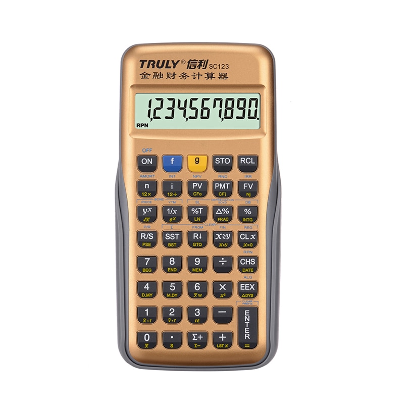 Calculatrice financière vraiment SC123 calculatrice financière examen AFP/CFP