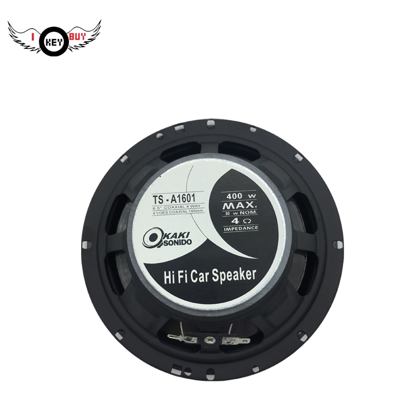 2 stks/partij 4 Manier 400 w 6.5 inch Coaxiale Auto Speaker Stereo Audio Accessoires Auto Luidsprekers
