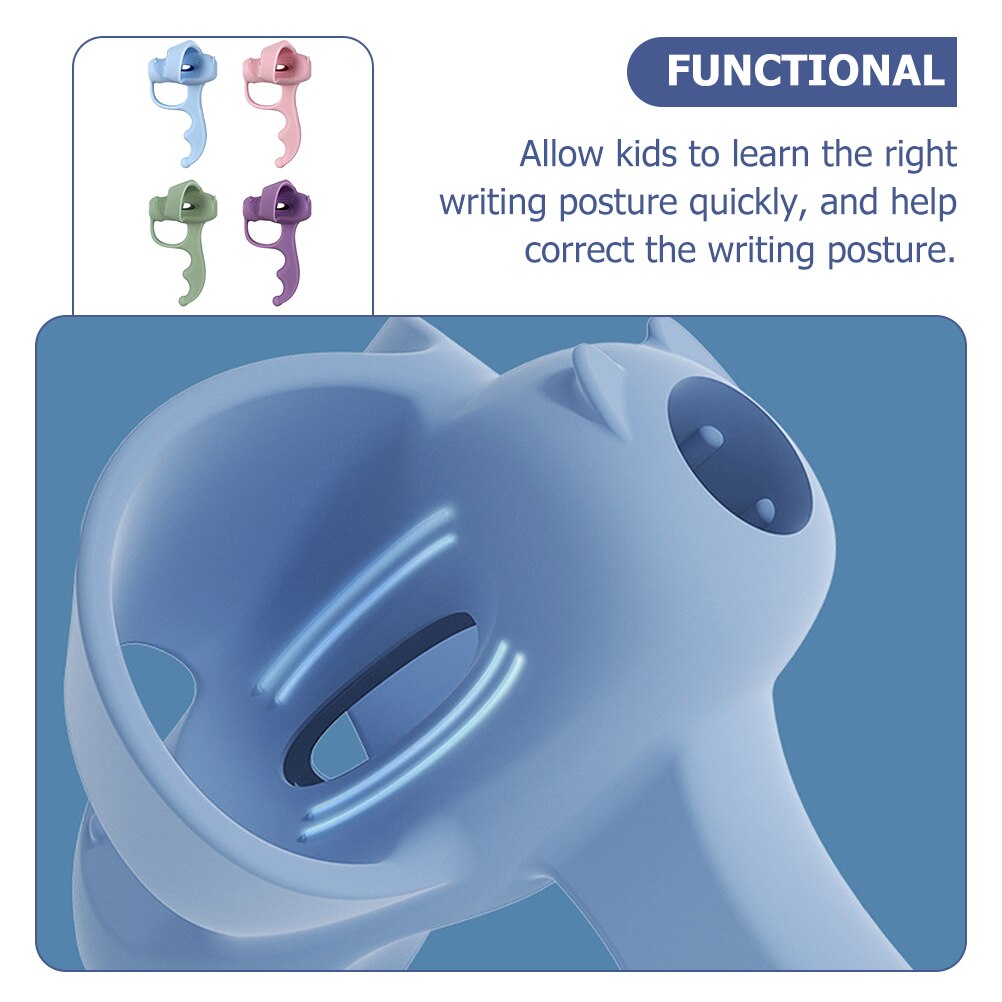 4pcs Kids Pencil Aids Writing Aids Children Pen Writing Grips Correction Tool