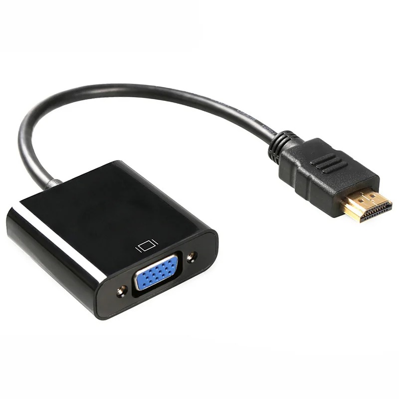 1080P HD Digital zu Analog Konverter Kabel HD Hafen zu VGA Adapter für Schreibtisch PC Laptop zu HDTV Monitor Projektor Anzeige